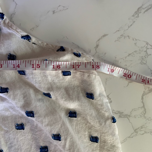 Aerie Embroidered Beaded Rope Tie Cropped Halter Tank Top | Medium - Picture 8 of 8